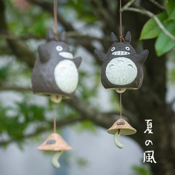 LAST DAY CLOSE SHOP Totoro HANDMADE Japanese Anime Ghibli Wind chime  Bell - Picture 5 of 7